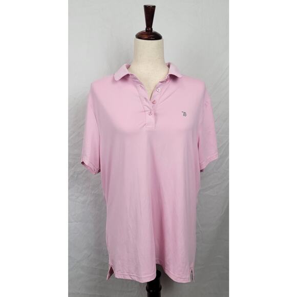 Polyester Women's XL Pink Blouse - Picture 1 of 5